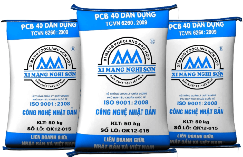 Xi măng bao PCB40 Dân Dụng