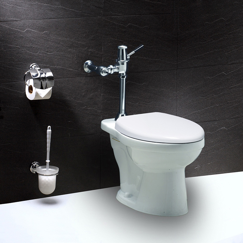 Bồn Cầu Xổm CAESAR CP1333+ BF443 Kèm Bộ Xả