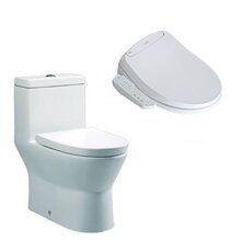 Bồn Cầu Điện Tử CAESAR CD1374/TAF400H 1 Khối