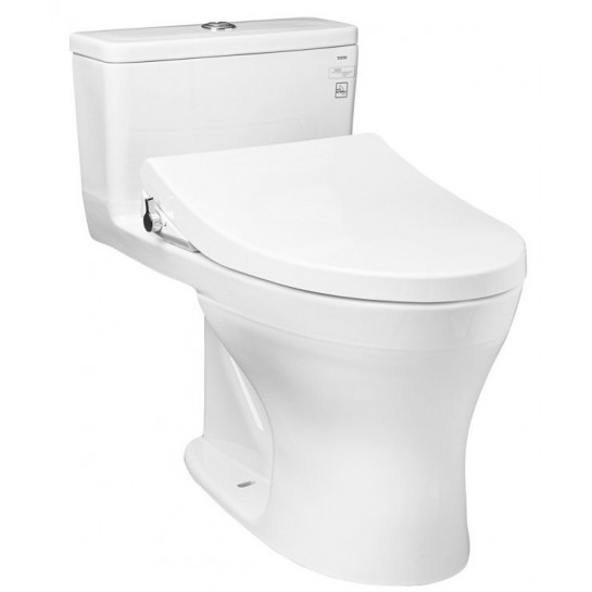 Bồn Cầu TOTO MS855DE4 Kết Hợp Nắp Rửa Cơ