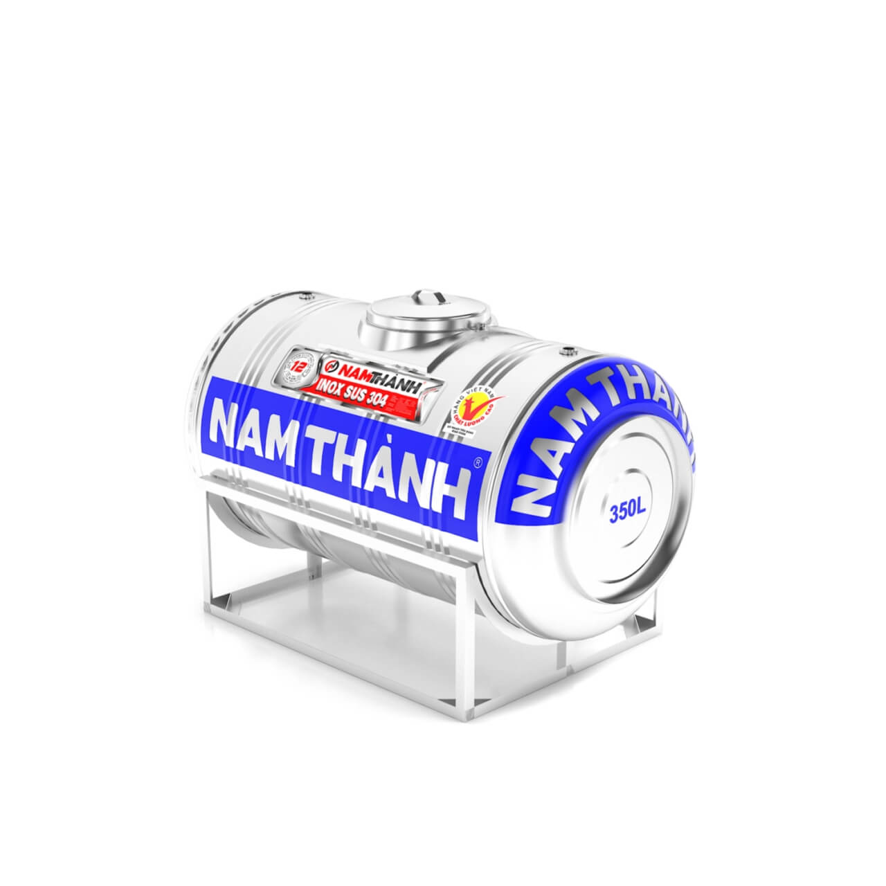 Bồn Nước Inox 300 Lít Nằm Nam Thành