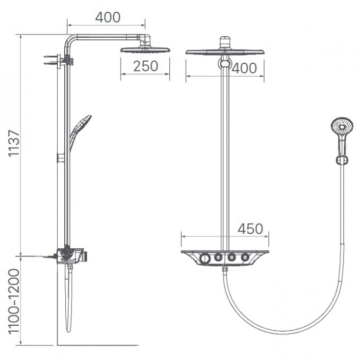 Sen Cây Nhiệt Tự Động Inax BFV-655T Nóng Lạnh - Ảnh 2