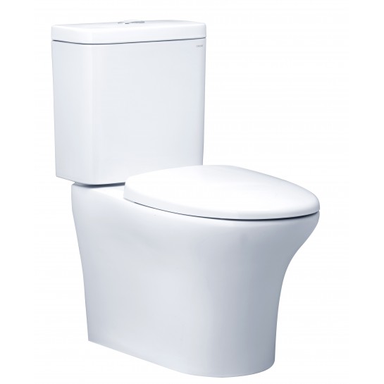 Bồn Cầu 2 Khối CAESAR CD1341 Thùng T1241 Nắp Êm