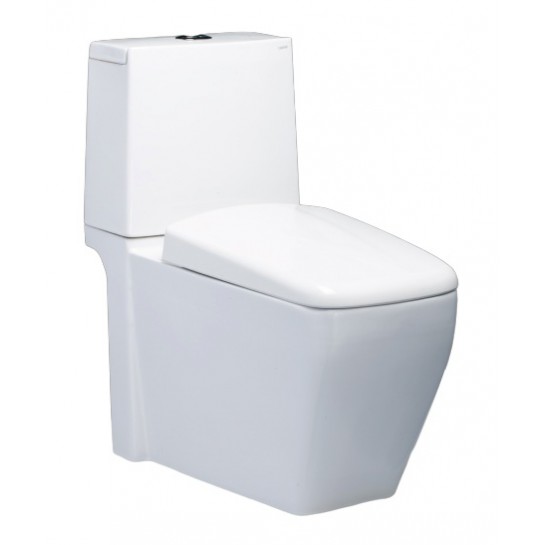 Bồn Cầu 2 Khối CAESAR CD1346 Thùng T1146 Nắp Êm