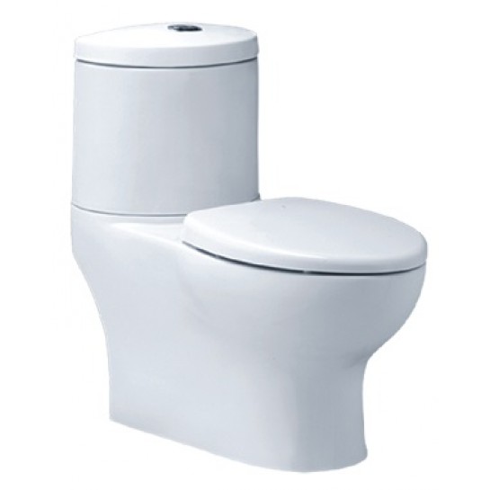 Bồn Cầu 2 Khối CAESAR CD1349 Thùng T1149 Nắp Êm