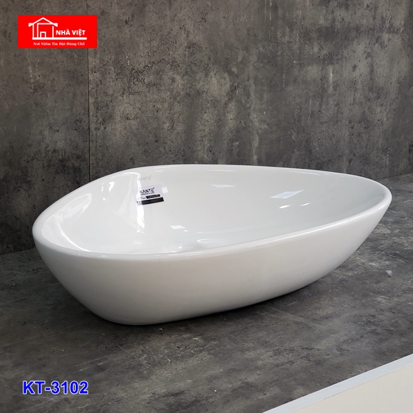 chau lavabo duong ban kante kt3102