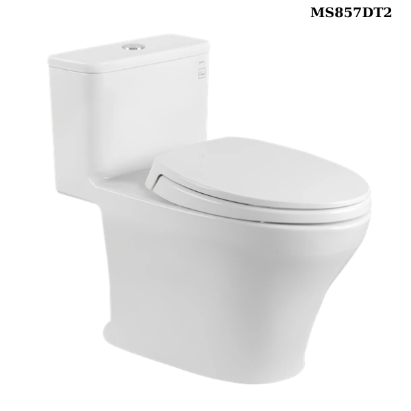 Bồn Cầu TOTO MS857DT2 Kèm Nắp Đóng Êm TV393VS