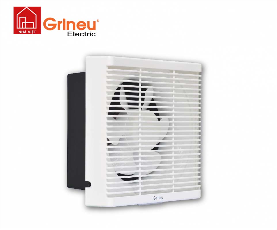 Quạt Hút Mùi Treo Tường 25×25 cm Grineu GEB20B2