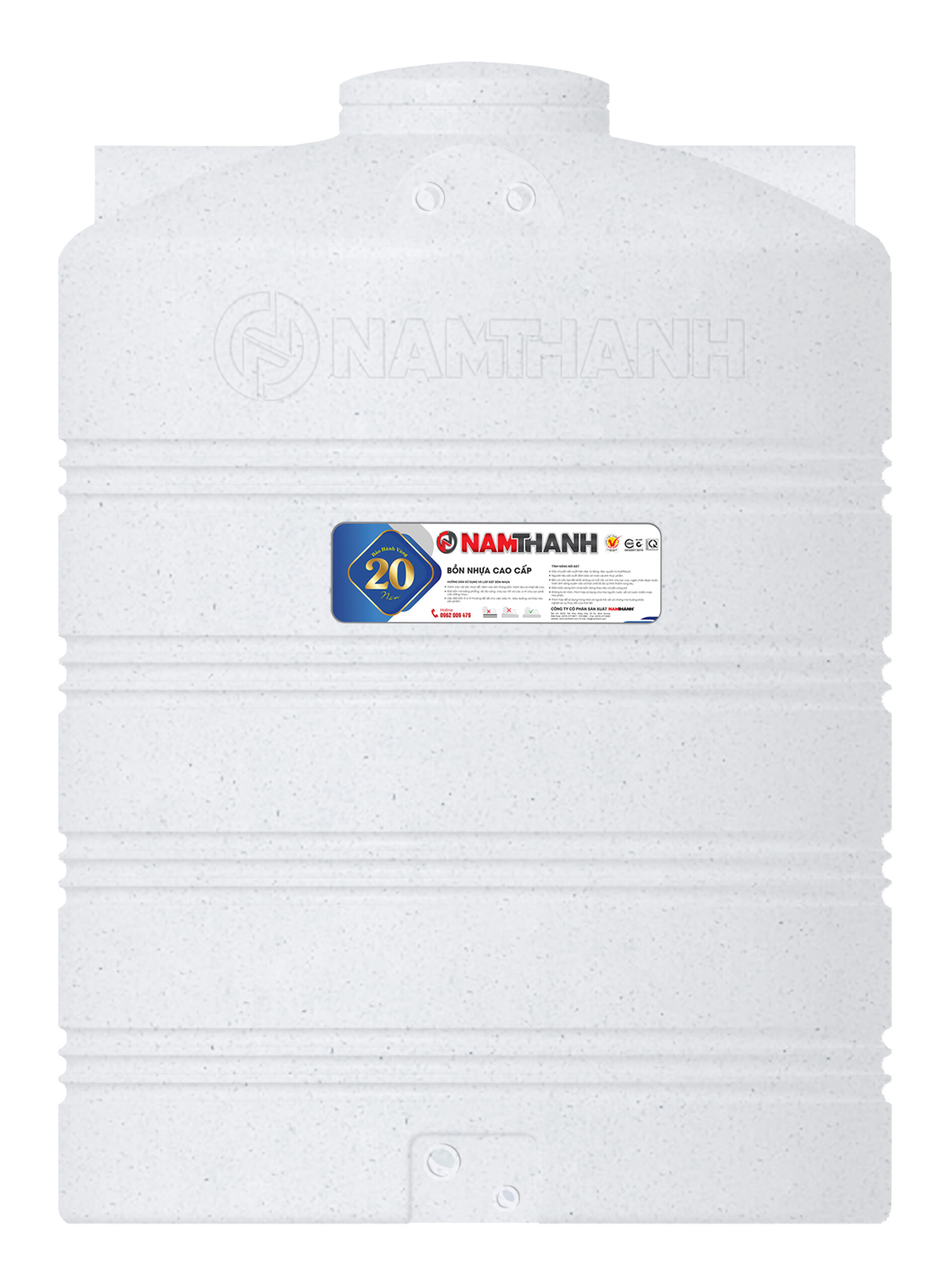 Bồn Nước Nhựa Cao Cấp 4000 Lít Đứng Nam Thành