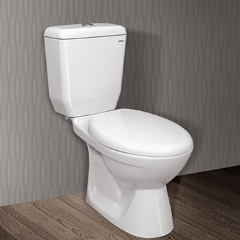 Bồn cầu 2 khối Ceravi C306 (Tặng Lavabo)