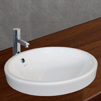 Chậu rửa Lavabo Viglacera CD6 đặt bàn
