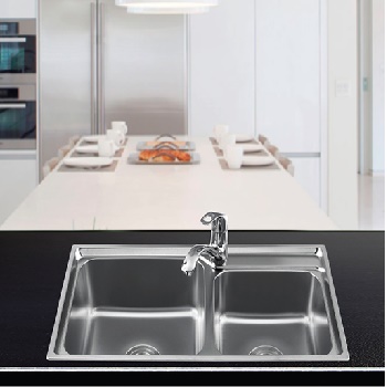 Chậu rửa chén Sơn Hà S80 Inox 304