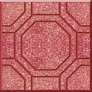 Gạch vỉa hè 40×40 QP5 màu đỏ