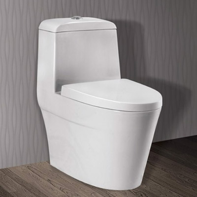Bồn cầu 1 khối Ceravi C506 (Tặng lavabo, chân chậu)