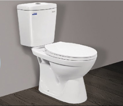 Bồn cầu 2 khối Ceravi C306KL (Tặng Lavabo)
