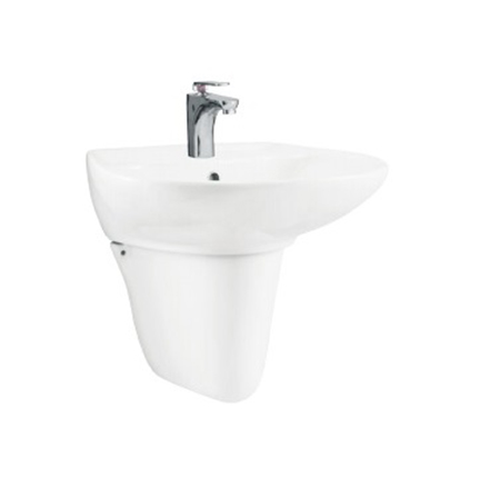 Chậu rửa Lavabo Viglacera + Chân V39