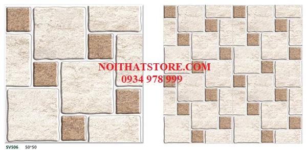 Gạch lát sân vườn 50×50 SV506