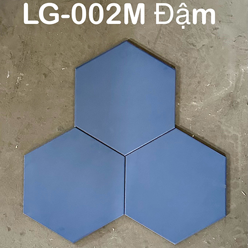 Gạch lục giác giá rẻ 20×23 đơn 1 màu LG-002M
