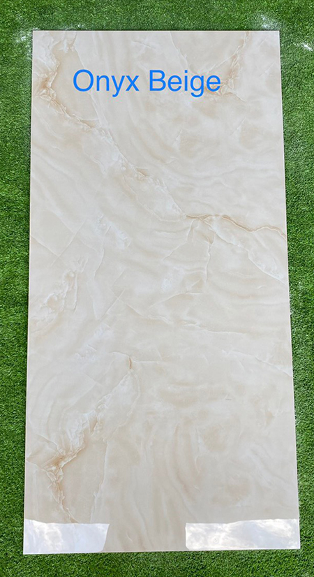 Gạch ốp lát Ấn Độ 60×120 Onyx Beige