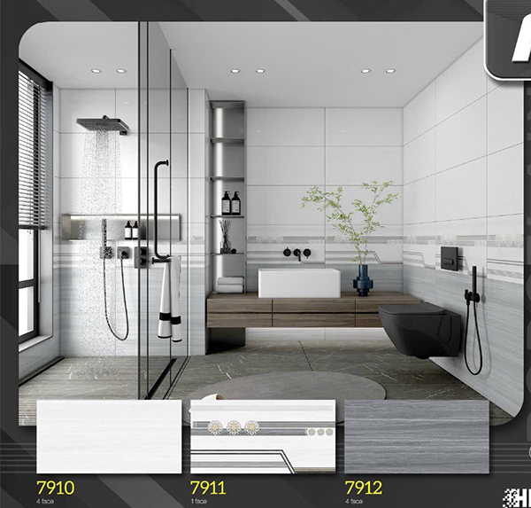 Gạch ốp tường Tasa 40x80 7910-7911-7912