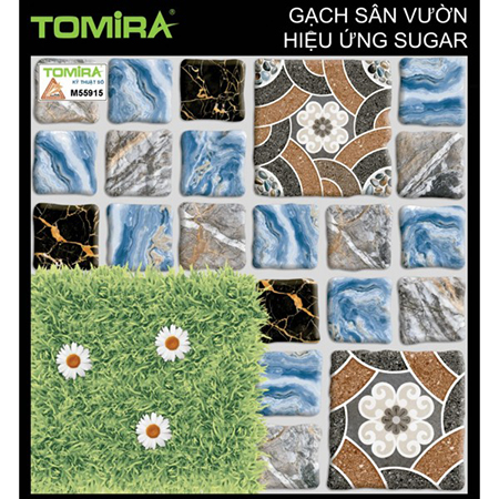Gạch sân vườn 50x50 M55915