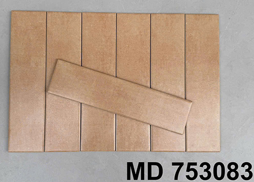 Gạch thẻ trang trí 7.5×30 mờ vân xi măng MD 753083