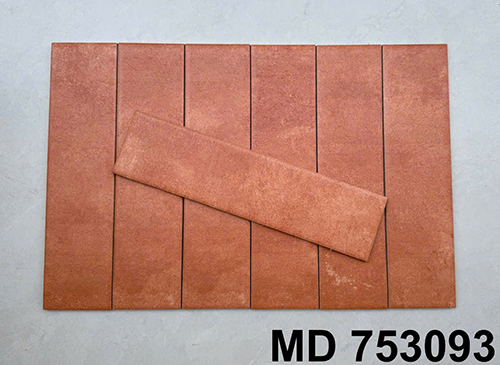Gạch thẻ trang trí 7.5×30 mờ vân xi măng MD 753093