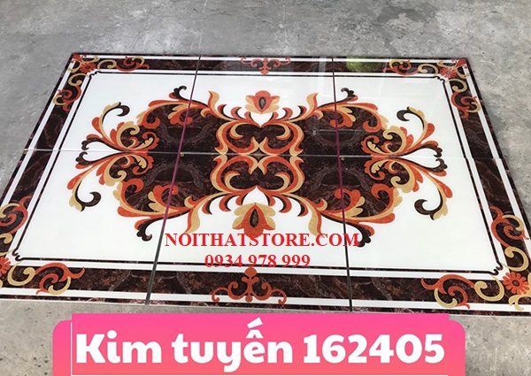 Gạch tranh thảm kim tuyến 160×240 162405