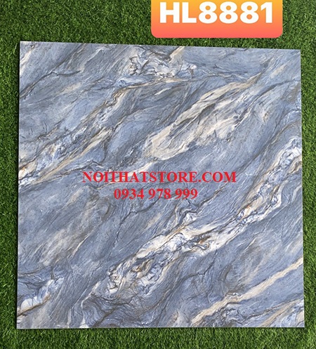 Gạch Trung Quốc 80×80 đồng chất khắc kim HL8881