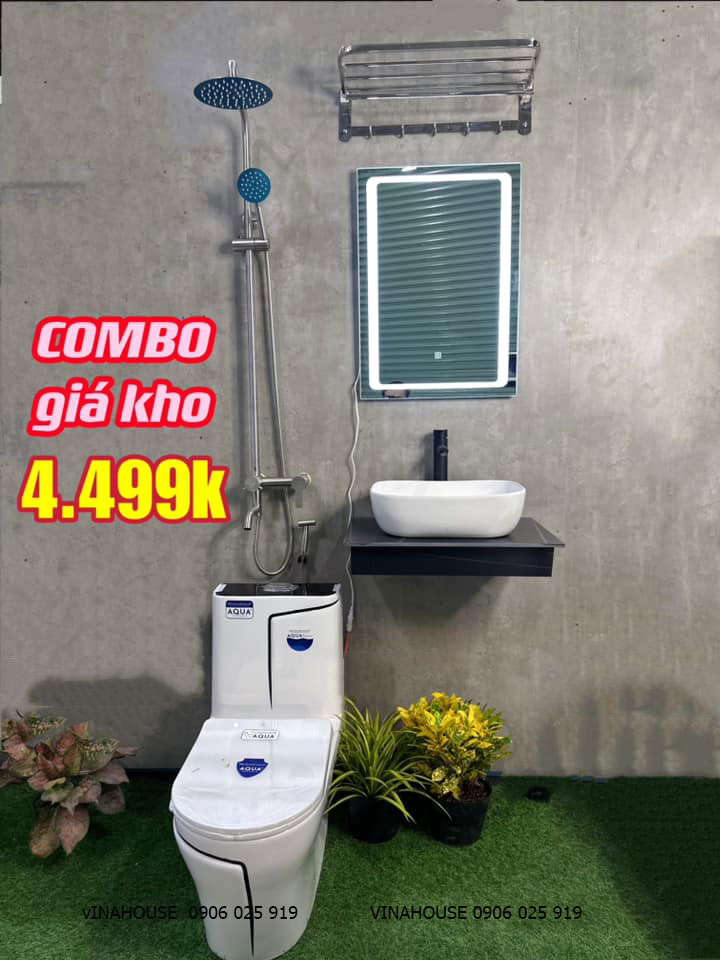 Combo Thiết Bị Vệ Sinh Combo 13