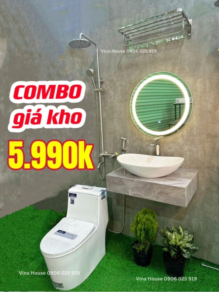 Combo Thiết Bị Vệ Sinh Combo 23