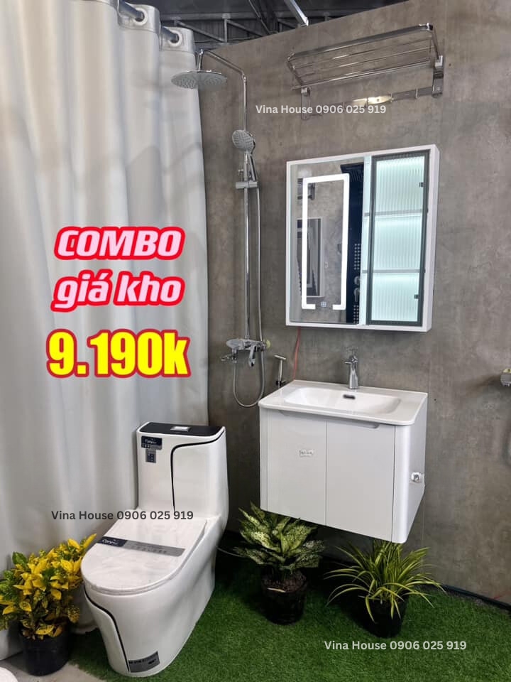 Combo Thiết Bị Vệ Sinh Combo 11