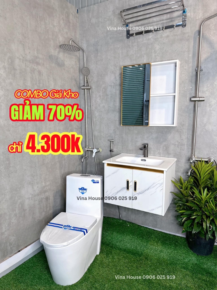 Combo Thiết Bị Vệ Sinh Combo 34