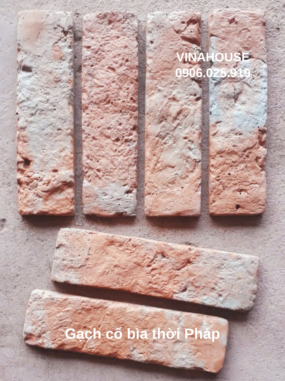 Gạch cổ bìa thời Pháp