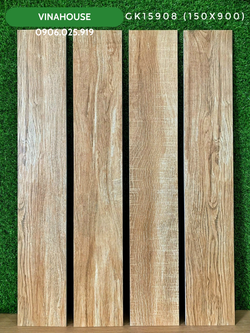 Gạch giả gỗ Viglacera 15×90 GK15908
