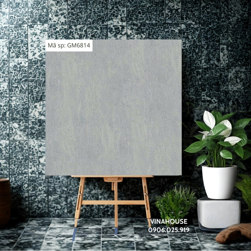 Gạch 60×60 Viglacera đá mờ GM6814
