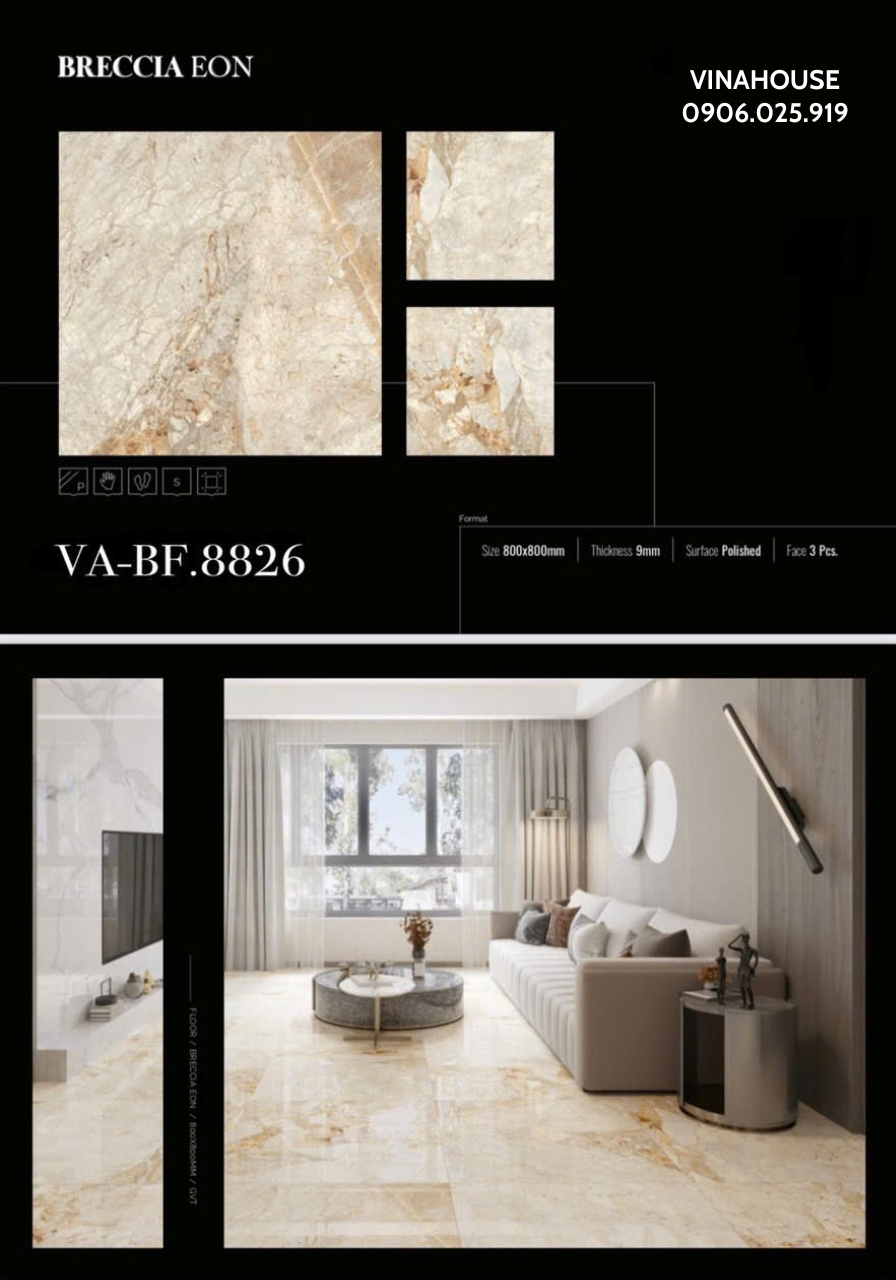 Gạch Lát Nền 80×80 VABF8826