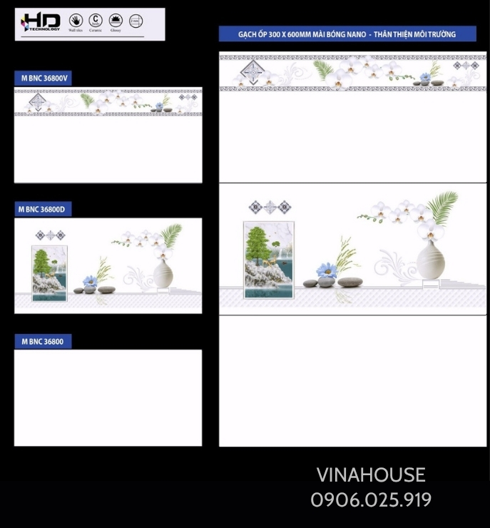 Gạch ốp tường 30×60 giá rẻ 36800V-36800D-36800