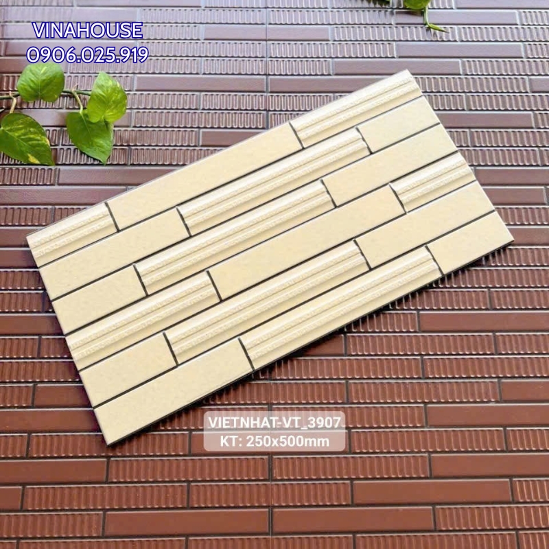 Gạch thẻ trang trí Việt Nhật 25×50 VT_3907