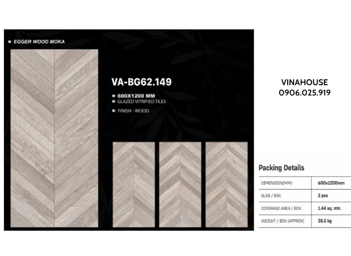 Gạch Lát Nền 60×120 VABG62149