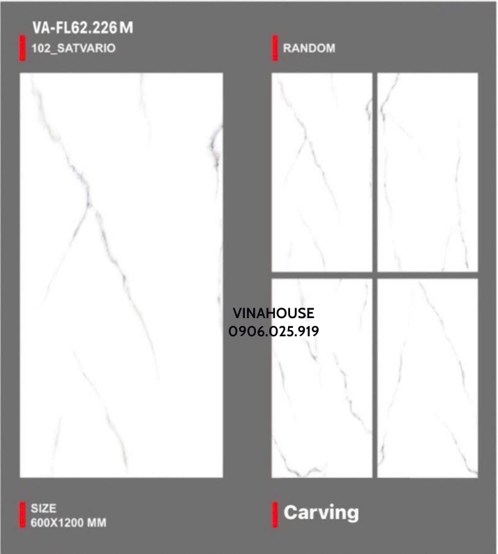 Gạch Lát Nền 60×120 VAFL62226M