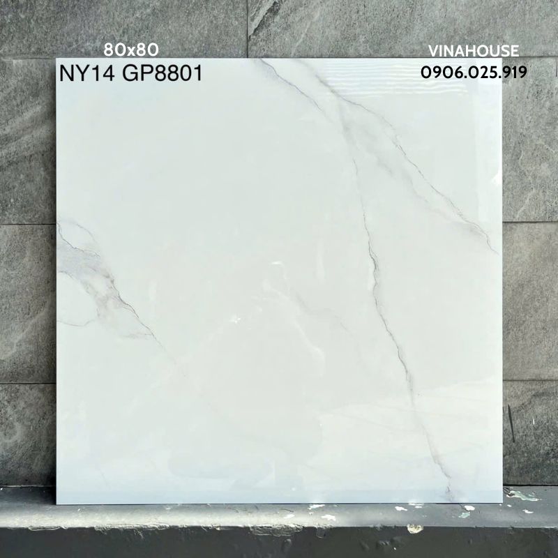 Gạch lát nền Viglacera 80×80 NY14-GP8801