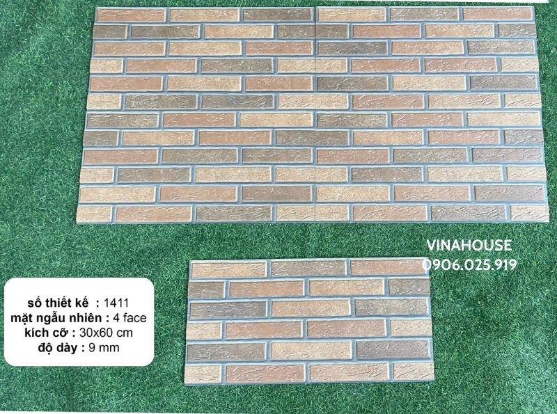 Gạch trang trí 30×60 giả đá