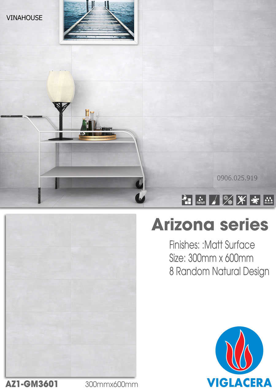 Gạch Viglacera AZ1- GM3601 - Ảnh 3