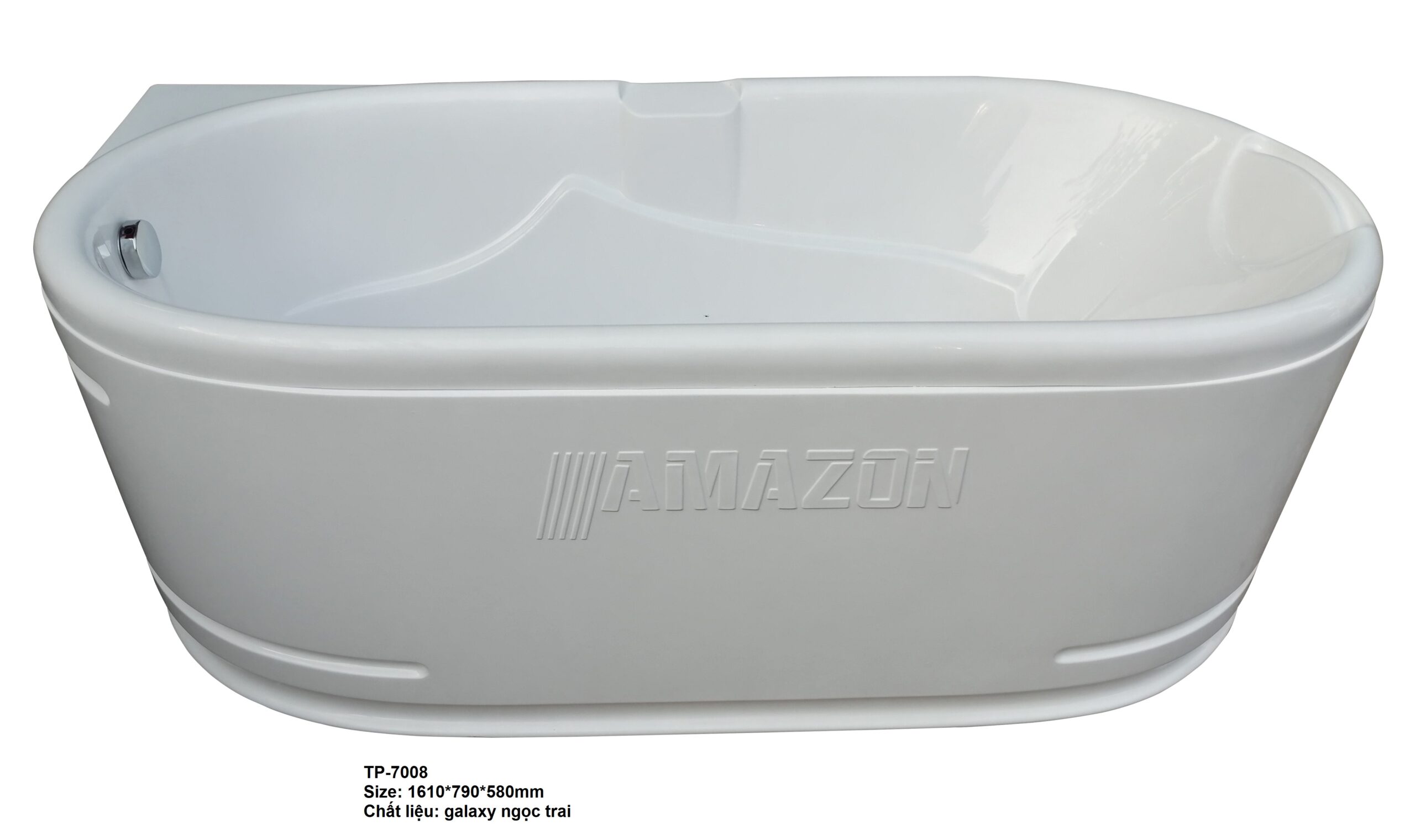 Bồn tắm Amazon mã TP-7008 hình Elip - Ảnh 2