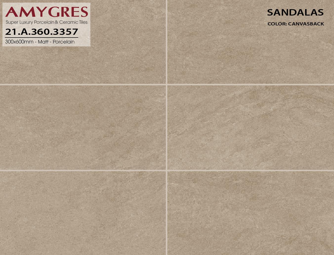 Gạch ốp lát Á Mỹ 30×60 mã 3357 bộ Sandalas