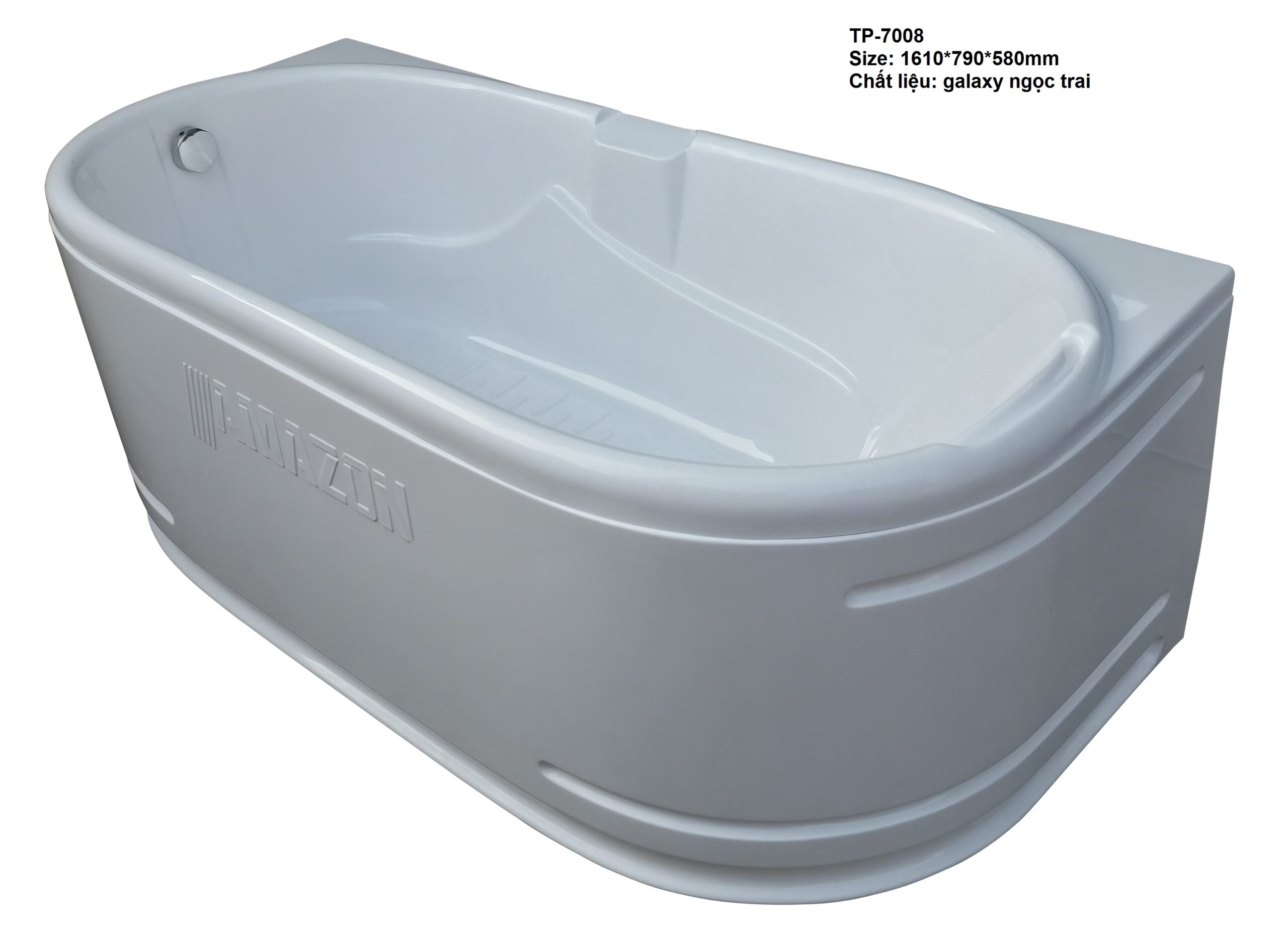 Bồn tắm Amazon mã TP-7008 hình Elip - Ảnh 6