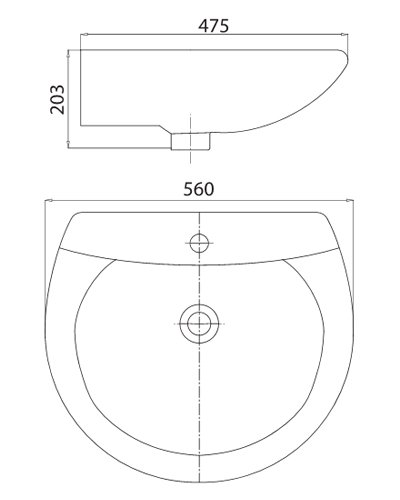 Bộ chậu Viglacera mã BS409 - Ảnh 2