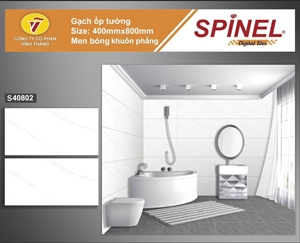 Gạch Ốp Ceramic 40x80mm Mã S40802