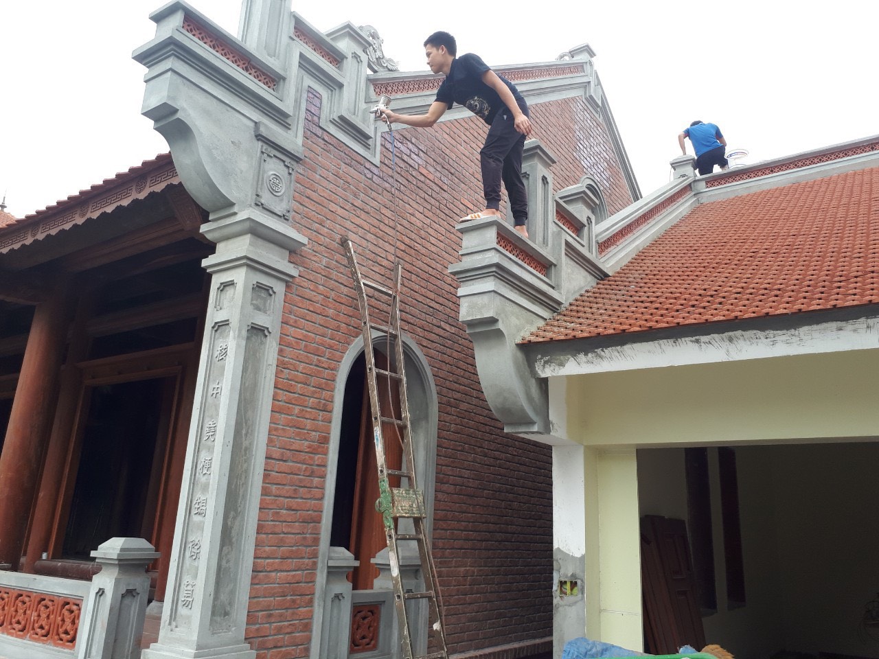 Gạch Giả cổ - Ảnh 17